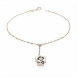 CHANEL Camellia Mini Coco Mark 05P 2005 Bracelet White WS16025